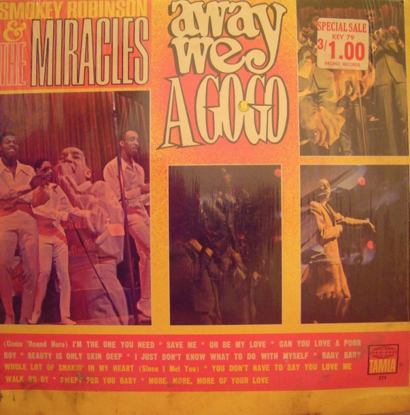 Smokey Robinson & The Miracles – Away We A Go-Go (1966 