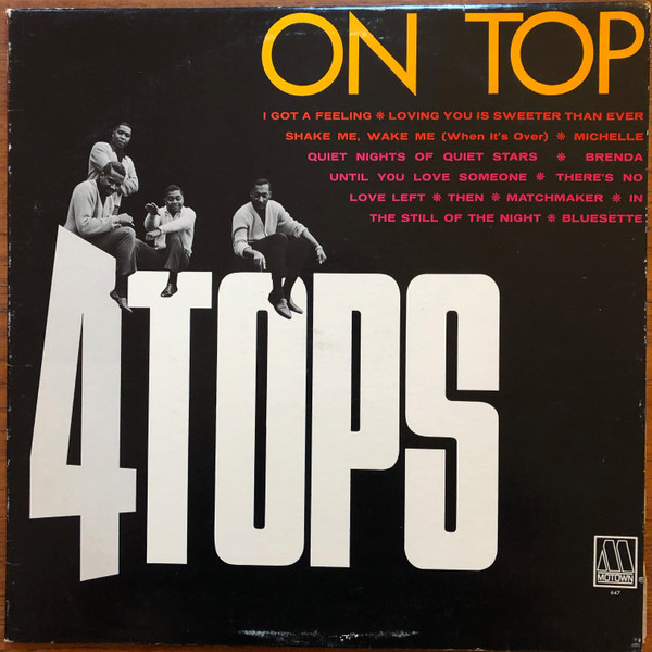 Four Tops - Four Tops On Top | Releases | Discogs