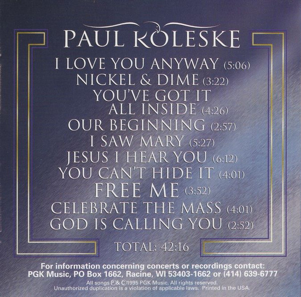 Album herunterladen Paul Koleske - Free Me