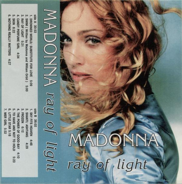 Madonna Ray Of Light Cassette Discogs