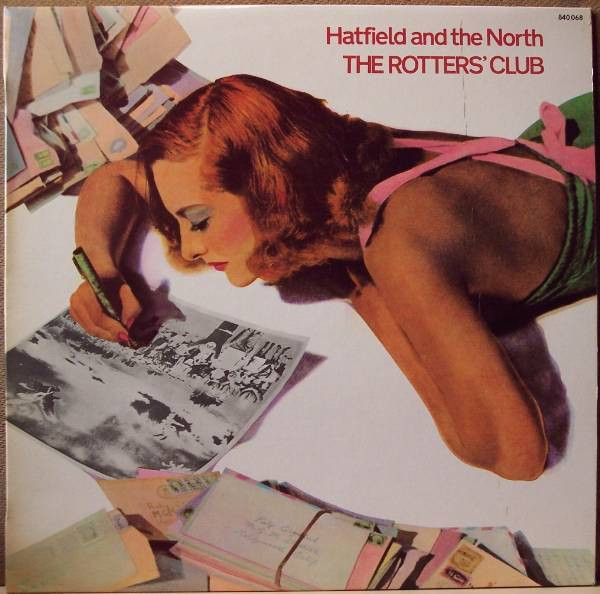 HATFIELD & THE NORTH[ROTTERS´CLUB]VINYL，UK-ORG. RED DRAGON初版ラベル-