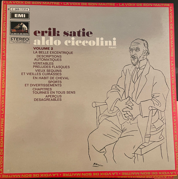 Erik Satie / Aldo Ciccolini – Piano Music Of Erik Satie, Vol. 2