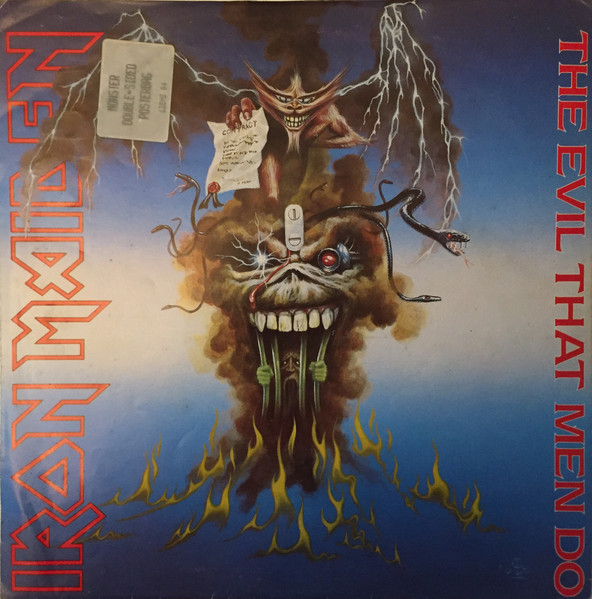 Iron Maiden – The Evil That Men Do (1988, CD) - Discogs