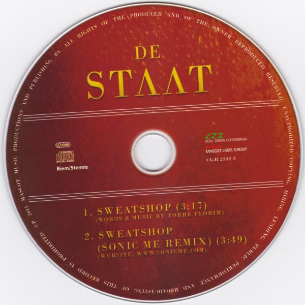 last ned album De Staat - Sweatshop