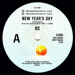 U2 – New Year's Day (1983, Vinyl) - Discogs