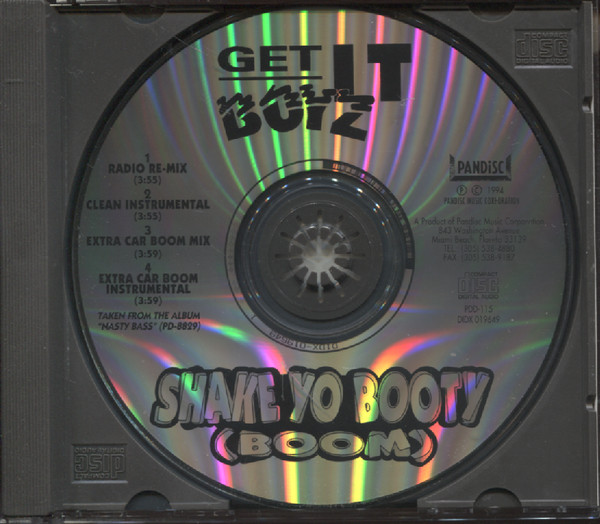 Get It Boyz – Shake Yo Booty (Boom) (1994, CD) - Discogs