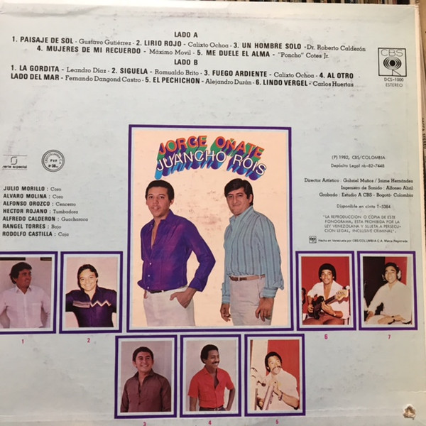 télécharger l'album Jorge Oñate, Juancho Rois - Paisaje De Sol