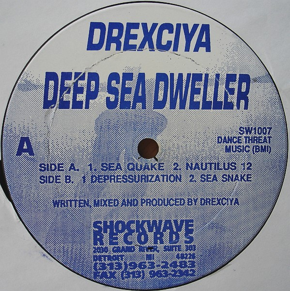 Drexciya – Deep Sea Dweller (1992, Vinyl) - Discogs