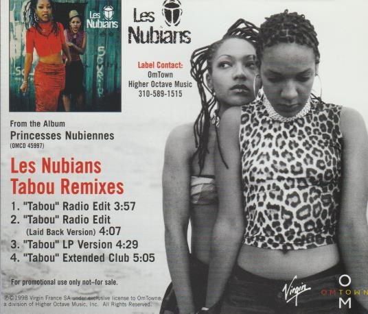 Les Nubians – Tabou Remixes (1998, CD) - Discogs