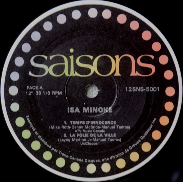 last ned album Isa Minoke - Temps DInnocence