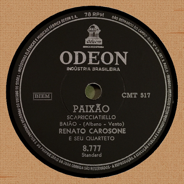 lataa albumi Renato Carosone E Seu Quarteto - Paixão Pianofortissimo