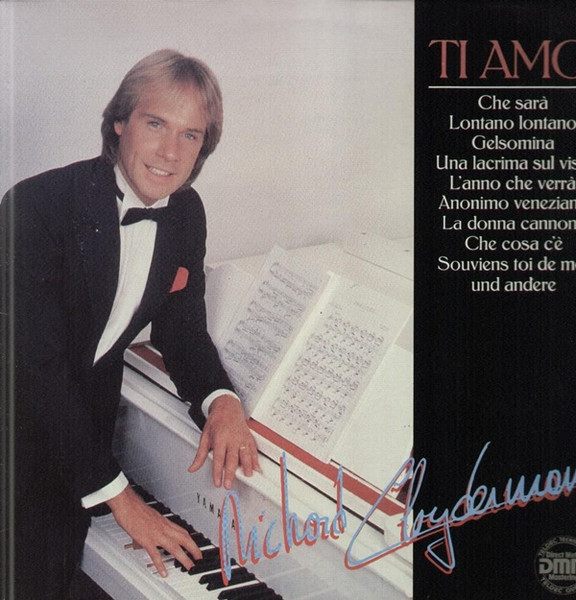 Richard Clayderman Ti Amo 1985 DMM Vinyl Discogs