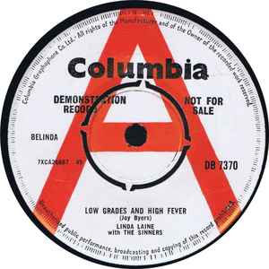 Linda Laine - Low Grades And High Fever album cover