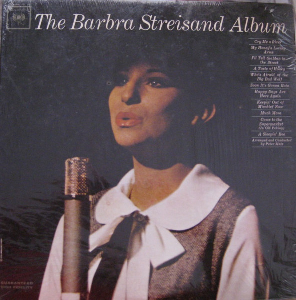 The Barbra Streisand Album (1963, Pitman Pressing, Vinyl) - Discogs