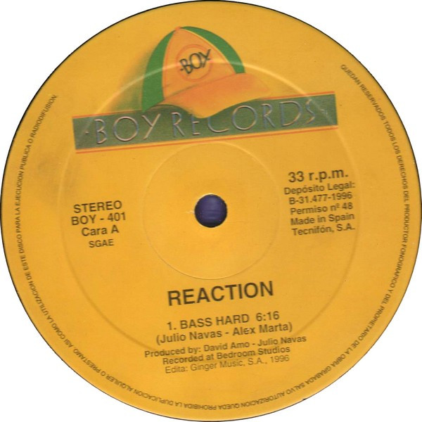 ladda ner album Reaction - Bass Hard