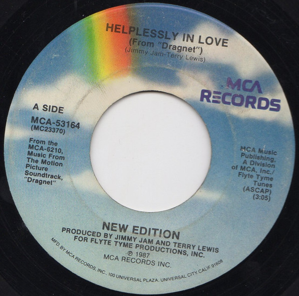 New Edition – Helplessly In Love (1987, Vinyl) - Discogs