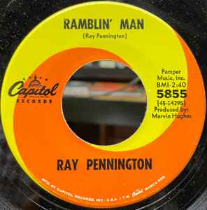 Ray Pennington - Ramblin' Man / Let Go album cover