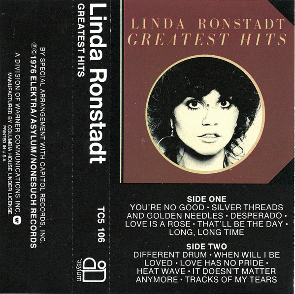 Linda Ronstadt – Greatest Hits (Cassette) - Discogs