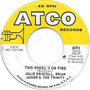 This Wheel's On Fire (Vinyl, 7