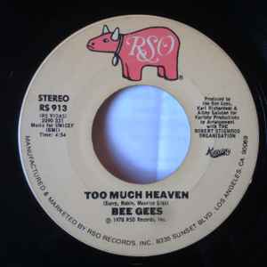 Bee Gees - Too Much Heaven album cover