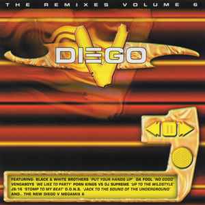 Diego V - The Remixes Volume 6 album cover