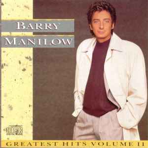 Portada de album Barry Manilow - Greatest Hits Volume II