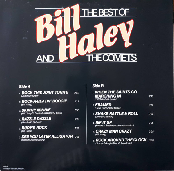 lataa albumi Bill Haley And The Comets - The Best Of Bill Haley And The Comets