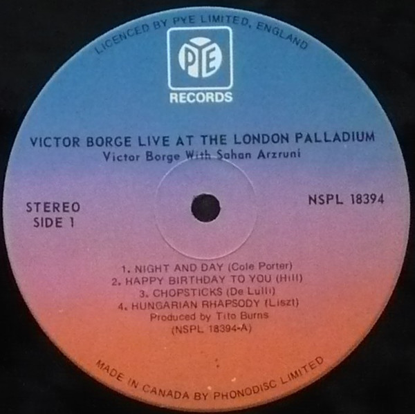 baixar álbum Victor Borge - Victor Borge Live At The London Palladium