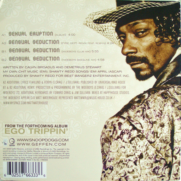 télécharger l'album Snoop Dogg - Sensual Seduction