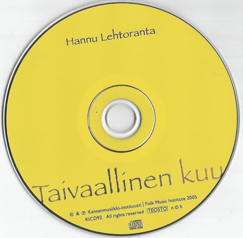 last ned album Hannu Lehtoranta - Taivaallinen Kuu