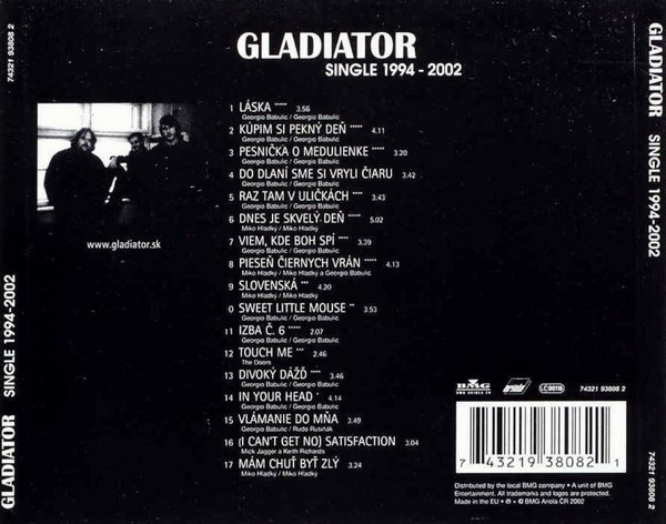descargar álbum Gladiator - Single 1994 2002