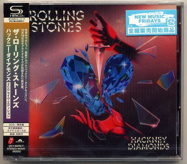 2CD Hackney Diamonds Live Edition dei The Rolling Stones