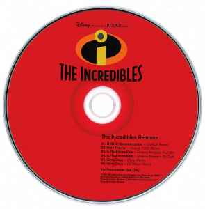 Michael Giacchino - The Incredibles Remixes album cover