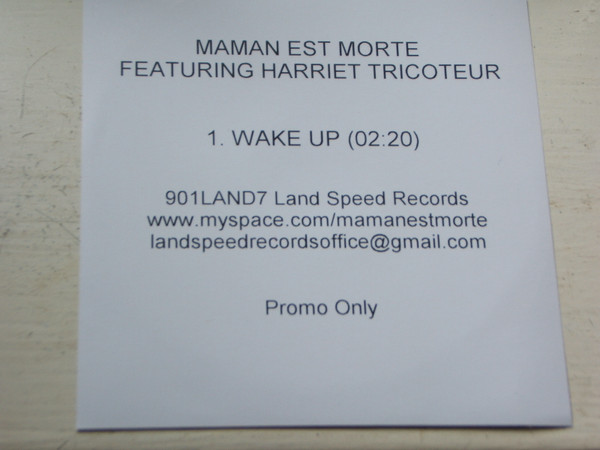 ladda ner album Maman Est Morte Featuring Harriet Tricoteur - Wake Up