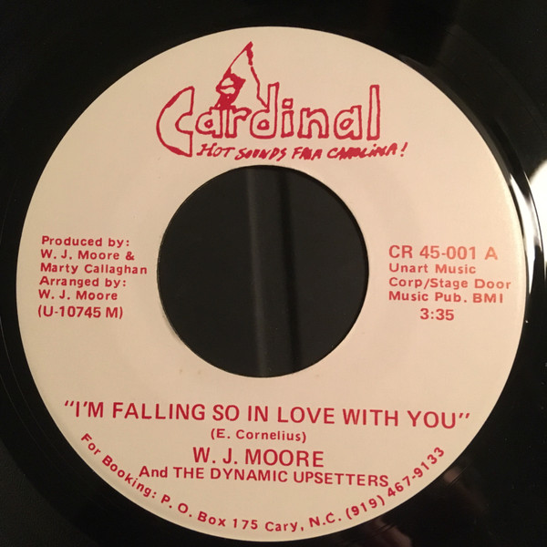 baixar álbum W J Moore And The Dynamic Upsetters - Im Falling So In Love With You Beach Music Is So Good For Me