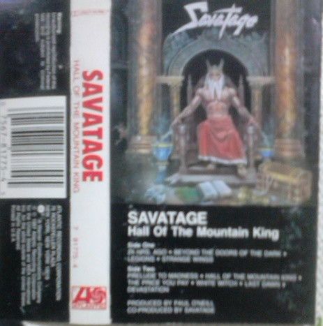 Savatage – Hall Of The Mountain King (1997, CD) - Discogs
