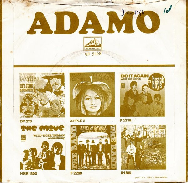 ladda ner album Adamo - Et Sur La Mer Valse Dété
