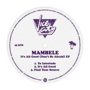 Mambele - It's All Good (Don't Be Afraid) EP album cover