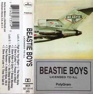 Beastie Boys – Licensed To Ill (Cassette) - Discogs