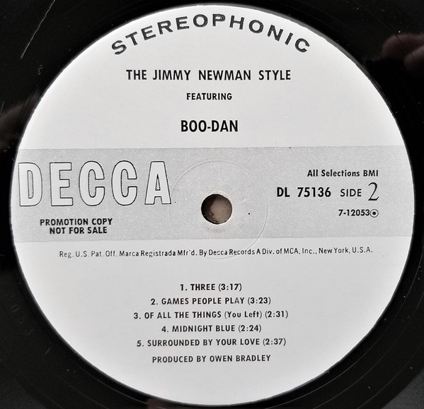 descargar álbum Jimmy Newman - The Jimmy Newman Style