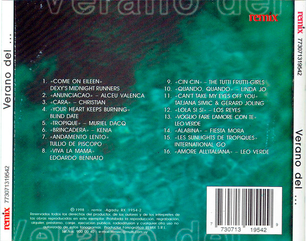 télécharger l'album Various - Verano Del