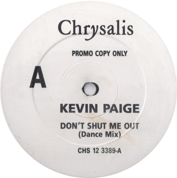 Kevin Paige - Don't Shut Me Out | Releases | Discogs