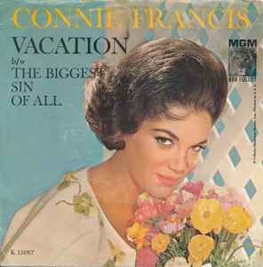 Connie Francis - Vacation b/w The Biggest Sin Of All