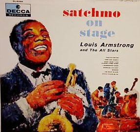Vintage LP - Louis Armstrong and His All-Stars - Ambassador Satch, 1956  Columbia Records – CL 840