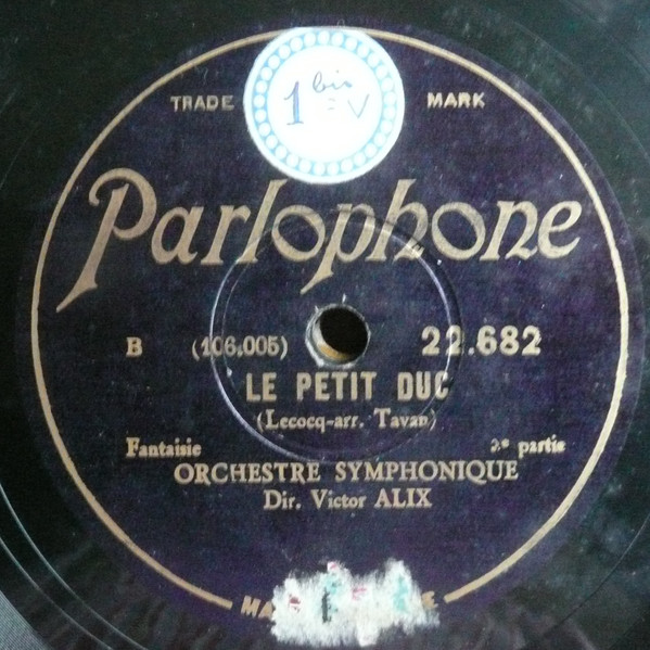 ladda ner album Orchestre Symphonique , Dir Victor Alix - Le Petit Duc