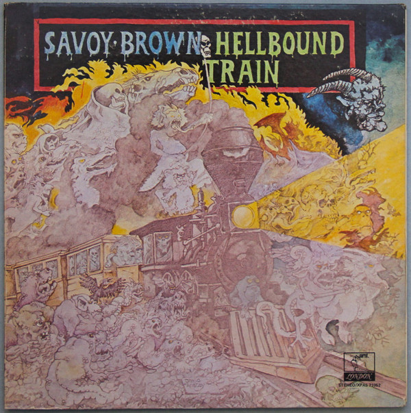 Обложка конверта виниловой пластинки Savoy Brown - Hellbound Train
