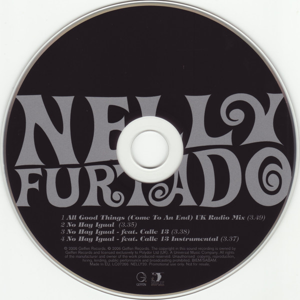 ladda ner album Nelly Furtado - All Good Things Come To An End No Hay Igual Remixes
