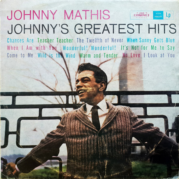 Johnny Mathis – Johnny's Greatest Hits (1958, Vinyl) - Discogs