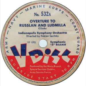 Indianapolis Symphony Orchestra - Overture To Russlan And Ludmilla / Intermezzo album cover