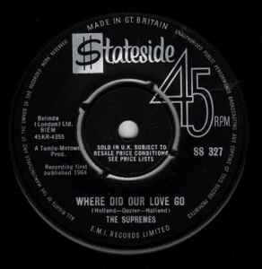 Where Did Our Love Go - The Supremes